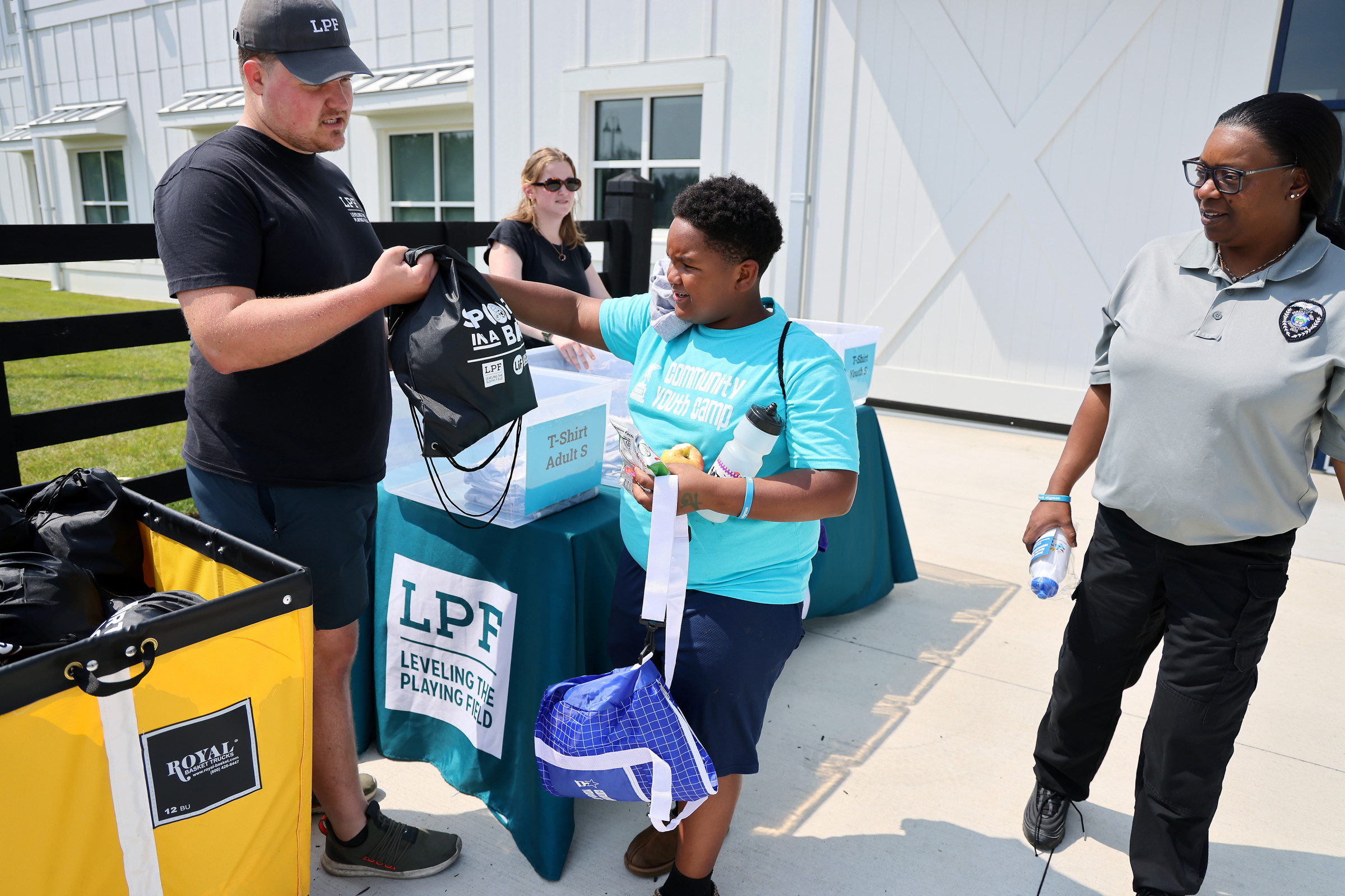 Action photo of Camp Supporter - Donation of Sports Equipment or Camper Resources 