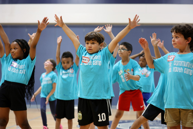 people engaged in an activity