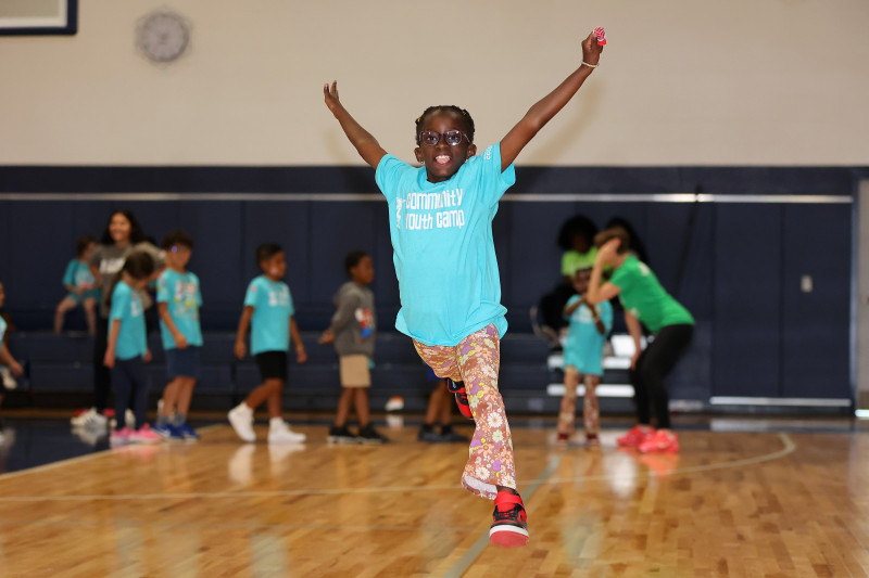 kids smiling and hugging