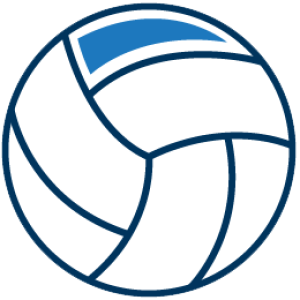 Icon Representing the Sport: Volleyball Passing